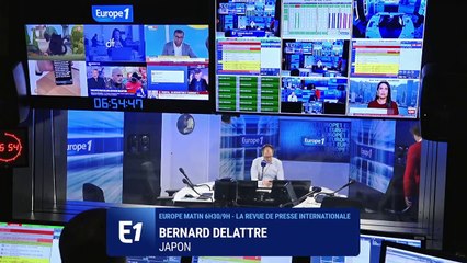 Le Japon, les États-Unis et l'Angleterre font la Une de la presse internationale