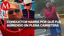 Agresión a familia en Churubusco inició por un cambio de carril, asegura afectado
