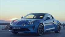 Alpine A110 S Design in Alpine Blue & Carbone Roof