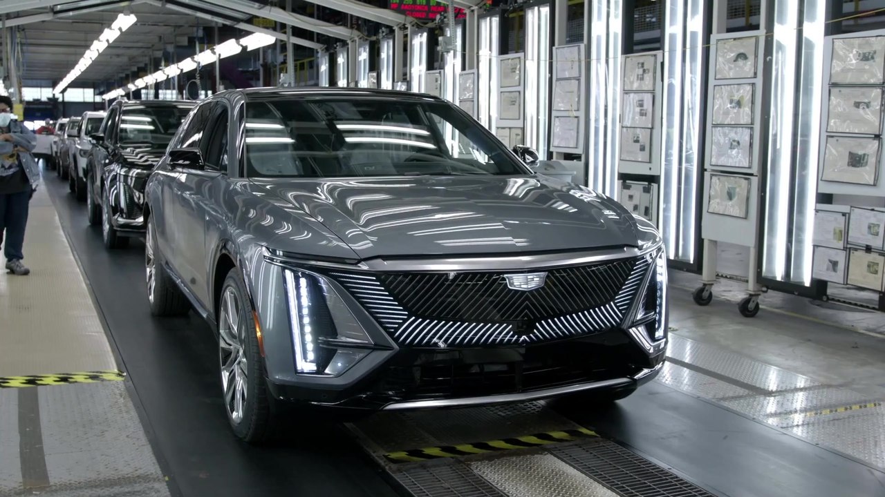 All-electric Cadillac Lyriq - Assembly