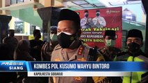 Polresta Sidoarjo Gelar Vaksinasi Booster di Masjid Agung Sidoarjo