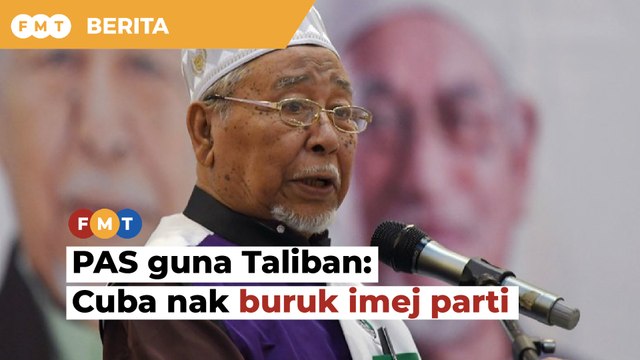 Kenyataan polis PAS guna Taliban cuba nak buruk imej parti, kata Mursyidul Am