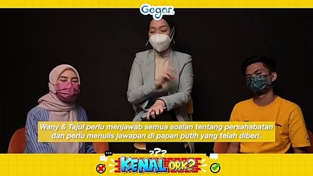 GEGAR | EP 1 Kenal Ork? : Wany Hasrita vs Tajul