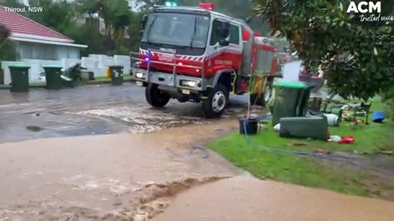 Torrential rain leads to flash flooding across the Illawarra | April 7, 2022 | Illawarra Mercury