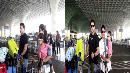 Karan Patel निकले Wife Ankita Bhargava और बेटी Mehr संग घूमने; Watch video | FilmiBeat