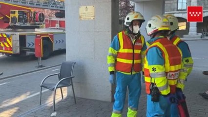 Desalojan a 130 ancianos por un incendio en una residencia de Guadarrama (Madrid)