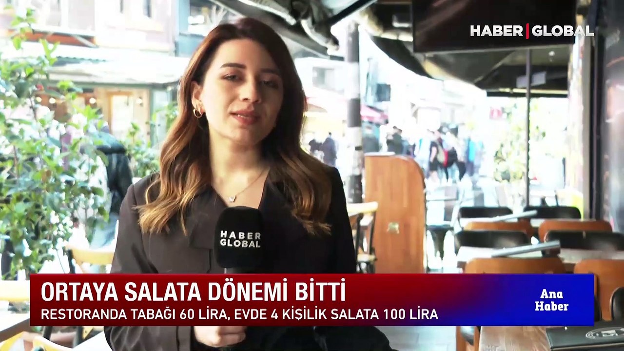 Ortaya salata dönemi bitti! Restoranda tabağı 6...