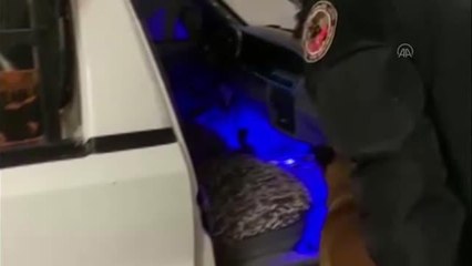 Mutfak tüpüne gizlenmiş 46 bin uyuşturucu hap ele geçirildi