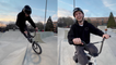 ''Quint Footjam Tailwhip' Gifted German BMXer does an insane bike trick 5X in one go '