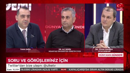 Dünyanın Gündemi - Ali Semin | Tolga Sakman | 6 Nisan 2022