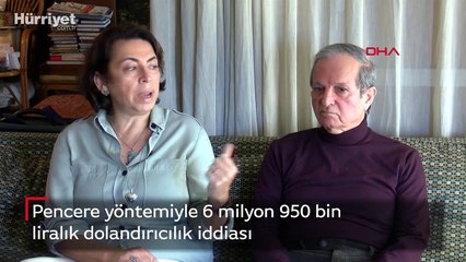 Pencere yöntemiyle 6 milyon 950 bin liralık dolandırıcılık iddiası