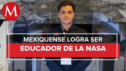 Acatzin Benítez, avalado por la NASA para educar sobre el espacio