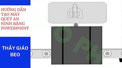 Hướng dẫn tạo máy quét an ninh trong sân bay bằng Powerpoint