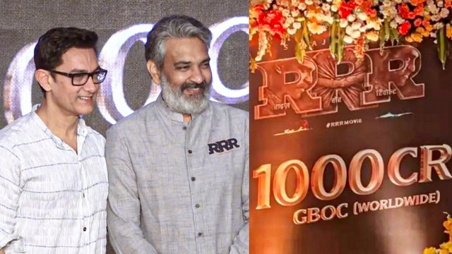 RRR Earns Rs 1000 Cr: SS Rajamouli Celebrates With Aamir Khan