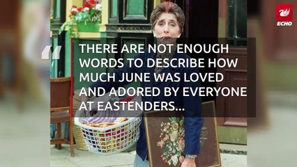 June Brown dead Dotty Cotton star says goodbye to 'Grandma Dot'