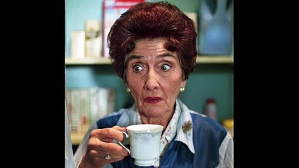 JUNE BROWN ''Dot cotton'' last moments before her death.Eastenders & BBC actor was 95