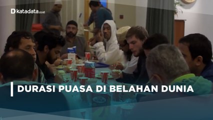 21 Jam, Greenland Negara Terlama untuk Puasa | Katadata Indonesia