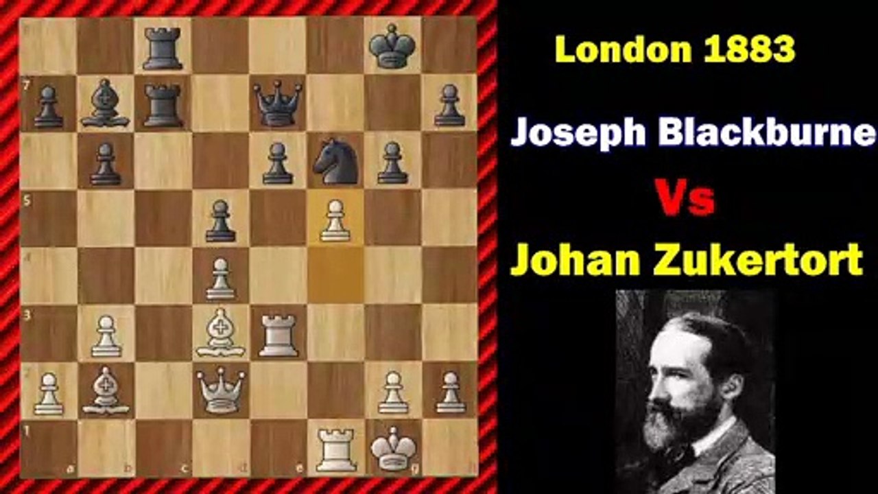 Johan Zukertort - Joseph Blackburn