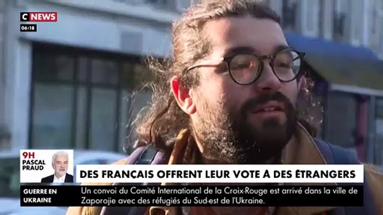 Présidentielle - A quelques jours du premier tour, des abstentionnistes vont offrir leur droit de vote à des ressortissants étrangers - L’un d’entre eux explique son choix - VIDEO