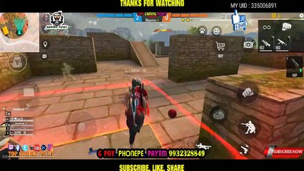 OP Quadra 1V3 Match #TopGamingPoint #TgpArmy #FreeFire