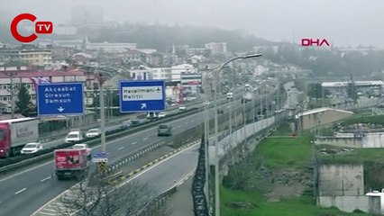 Trabzon’da uçuşlara 'sis' engeli