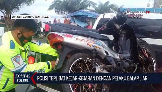 Polisi Terlibat Kejar-Kejaran Dengan Pelaku Balap Liar