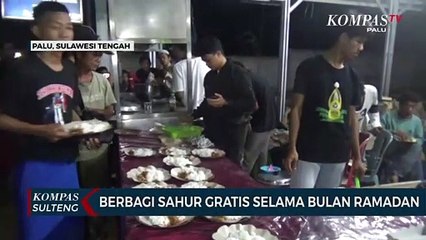 Berbagi Sahur Gratis Selama Bulan Ramadan