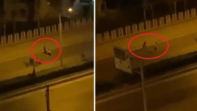 Alkollü eşini eve götürmek için uğraşan kocayı 'şiddet uyguluyor' sanıp ihbar ettiler