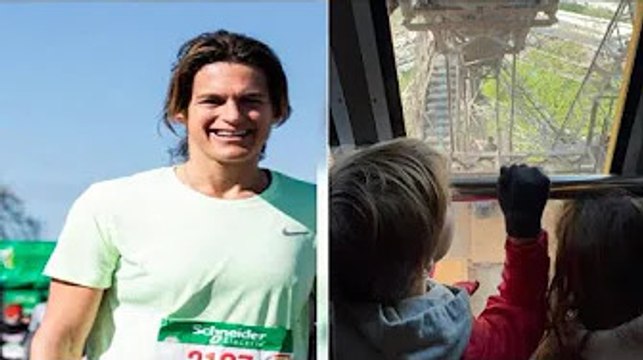 Amélie Mauresmo avec ses enfants mini touristes émerveillés à Paris, @près un bel exploit