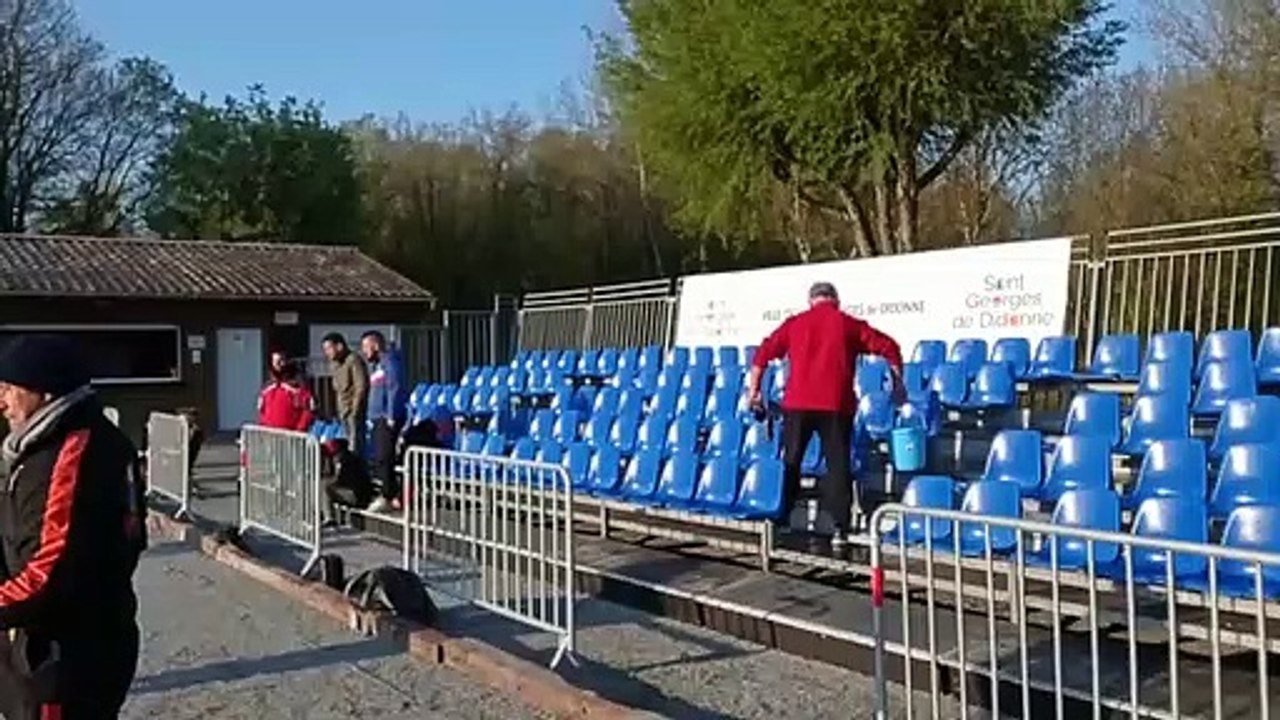 Yolande, le 3 Avril à Saint Georges de Didonne : finale du tête à tête féminin, beau parcours