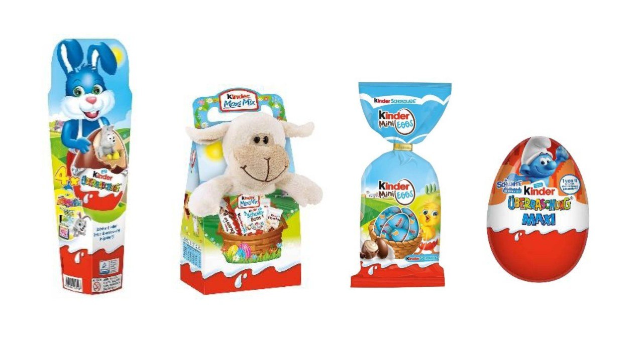 Ferrero ruft weitere Kinder-Produkte zurück