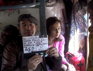 Un + Une, sur la plateau avec Jean Dujardin et Elsa Zylberstein