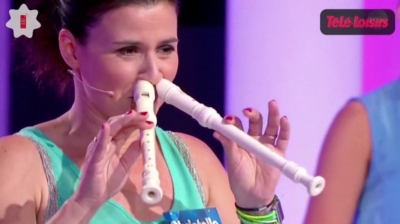 Incroyable : elle joue de la flûte à bec... avec le nez ! Le Zapping Jeux