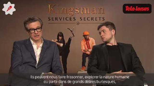 Kingsman : rencontre avec Colin Firth et Taron Egerton