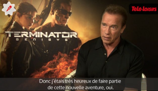 Arnold Schwarzenegger (Terminator Genisys) : J'ai dit oui, mais le scénario devait être bon (VIDEO)