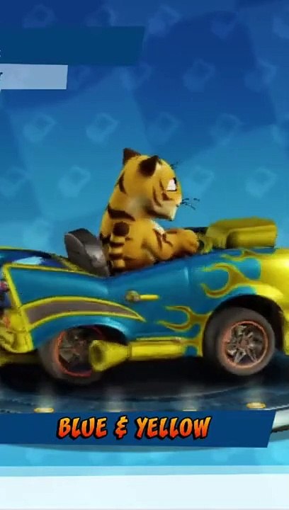 Blue & Yellow Paint Job Showcase - Crash Team Racing Nitro-Fueled (Ukraine Colors)