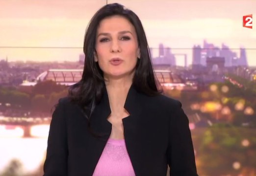 Marie Drucker remplace au pied levé Laurent Delahousse au JT de France 2