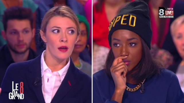 Le Grand 8 : clash entre les chroniqueuses Elisabeth Bost et Hapsatou Sy !