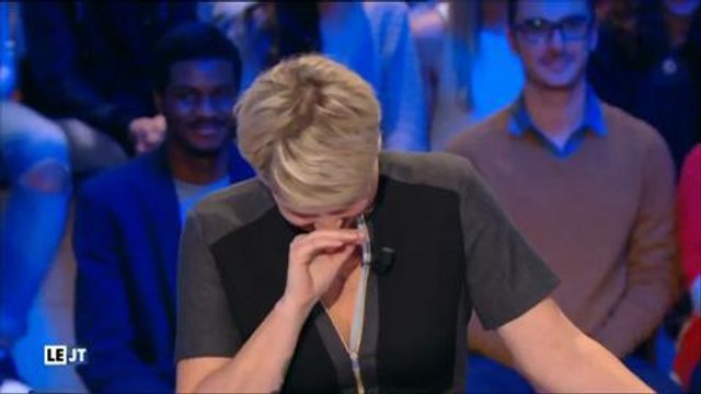 Maïtena Biraben prise d'un fou rire en direct