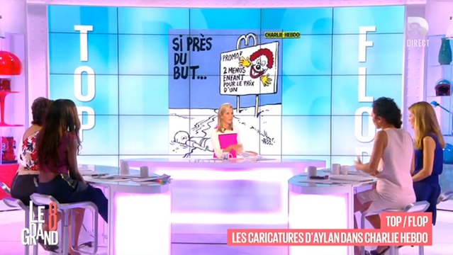 Aïda Touihri choquée par les caricatures de Charlie Hebdo sur la mort du petit Aylan