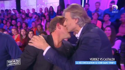 Touche pas à mon poste : Gilles Verdez et Benjamin Castaldi se réconcilient