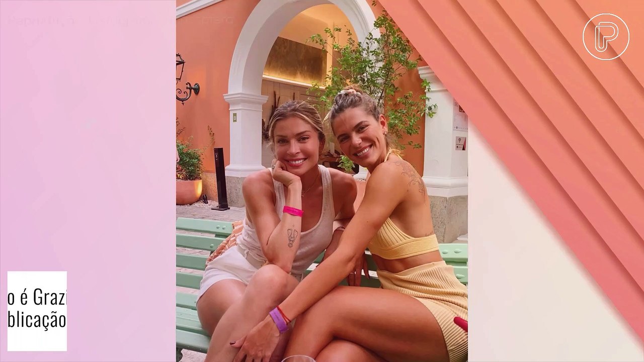 Grazi Massafera, Cauã Reymond e Mariana Goldfarb surgem em foto com Sofia e ganham elogios na web: 'Maturidade'