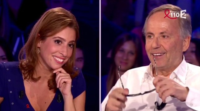Léa Salamé draguée par Fabrice Luchini dans On n'est pas couché