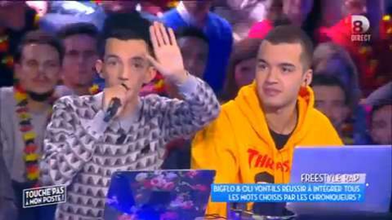 Bigflo et Oli, nouvelles recrues de TPMP, se lancent dans un freestyle imposé