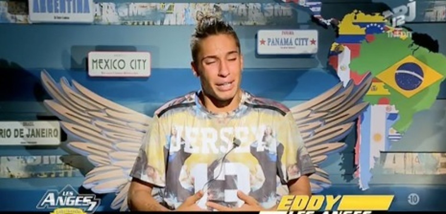 Les Anges 7 : Amélie quitte l'aventure, Eddy en larmes !