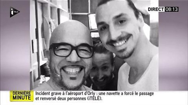 Enfoirés : Zlatan Ibrahimovic, Sébastien Chabal et Pascal Obispo réunis sur un selfie