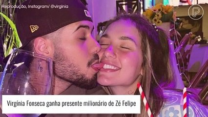 Virgínia Fonseca ganha presente milionário de Zé Felipe. Confira os detalhes!