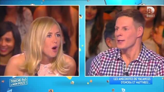 Enora Malagré en colère contre Matthieu Delormeau dans Touche pas à mon poste
