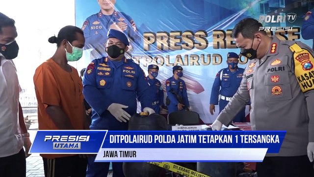 Ditpolairud Polda Jatim Amankan BBM Subsidi Jenis Bio Solar dan Pertalite 4,5 Ton