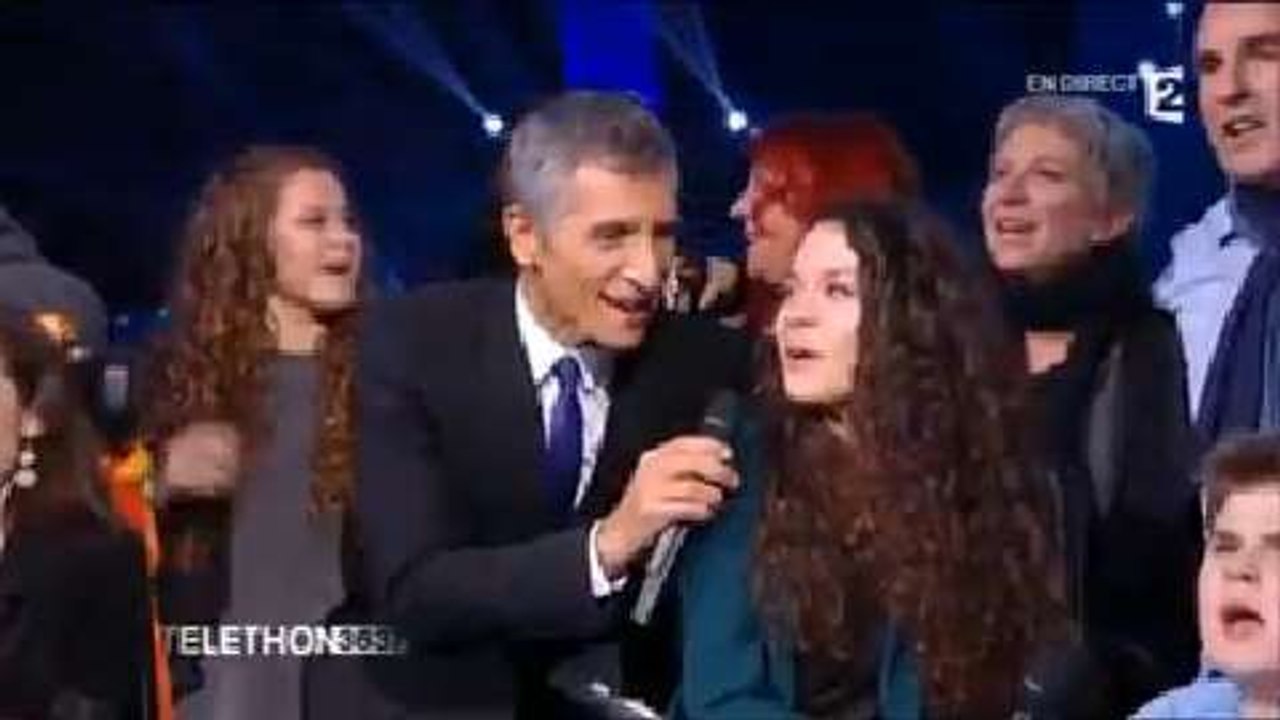 L'émouvant final du Téléthon 2015